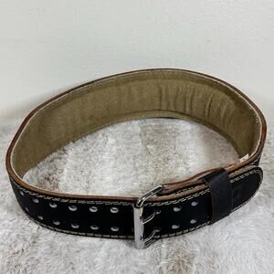 Harbinger XL Weightlifting Belt Double Prong Black Training Powerlifting Belt